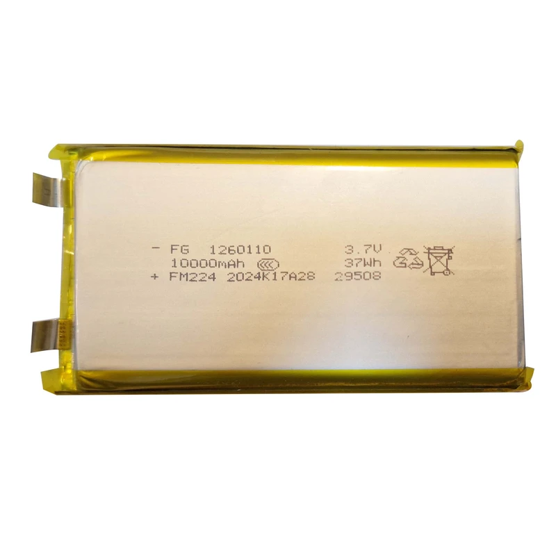 باتری لیتیومی مدل power-bank-1260110 ظرفیت 10000 میلی آمپر ساعت