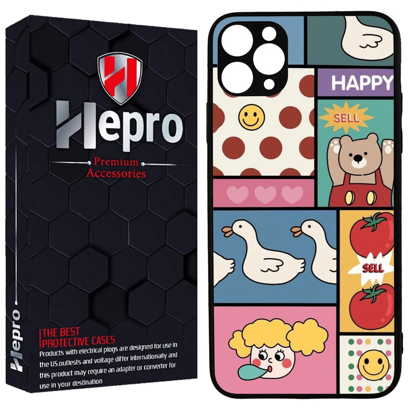 کاور هپرو طرح فانتزی مدل TPU مناسب برای گوشی موبایل اپل IPHONE 15 PRO MAX