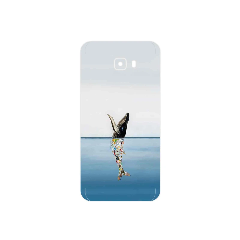 برچسب پوششی ماهوت مدل Collage of Sea Trash مناسب برای گوشی موبایل سامسونگ Galaxy C7 Pro