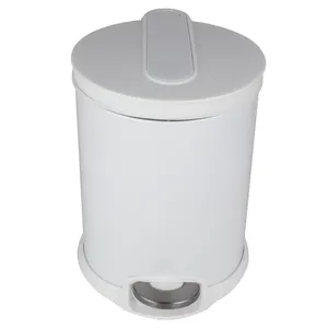 سطل زباله پدالی مدل استیل رنگی UN-4110