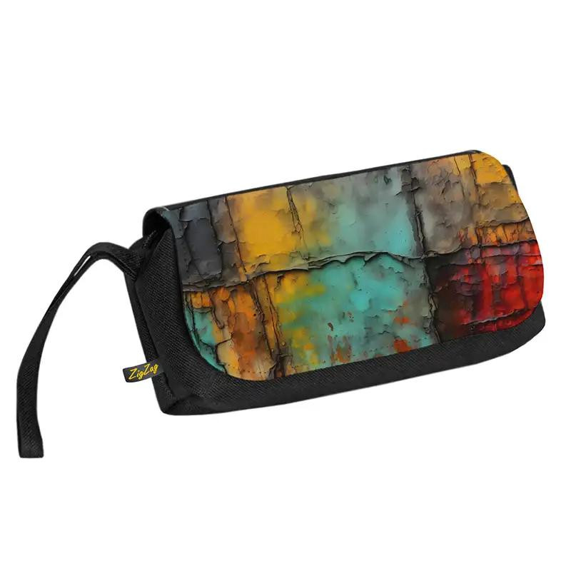 جامدادی زیگ زاگ طرح رنگی کد 6590