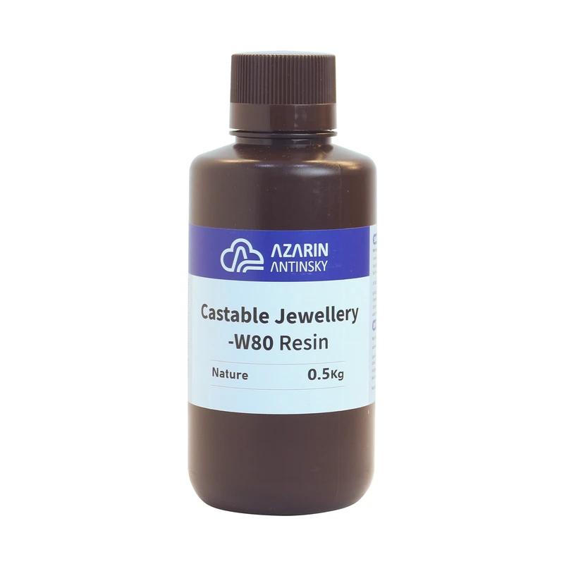 رزین پرینتر سه بعدی آذرین مدل w80 حجم 500گرمی