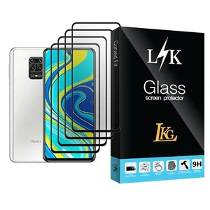 LKG LK Glass MIX004 Screen Protector For Xiaomi Redmi Note 9S Pack Of 4