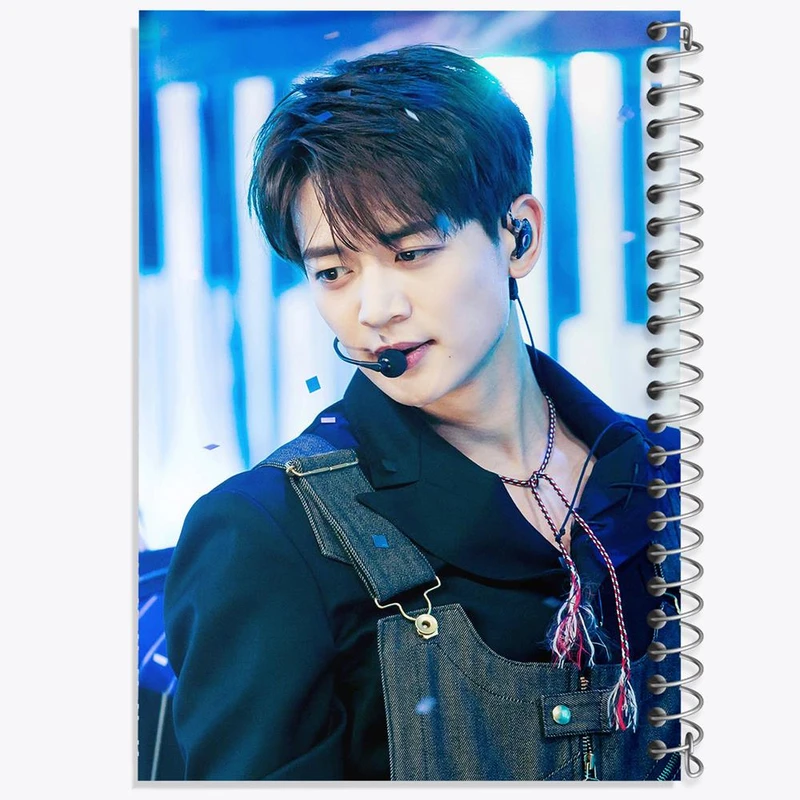 دفتر مشق 100 برگ خندالو طرح مینهو گروه شاینی Shinee کد 21341