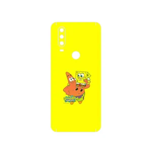 MAHOOT SpongeBob SquarePants Cover Sticker for Motorola One Action