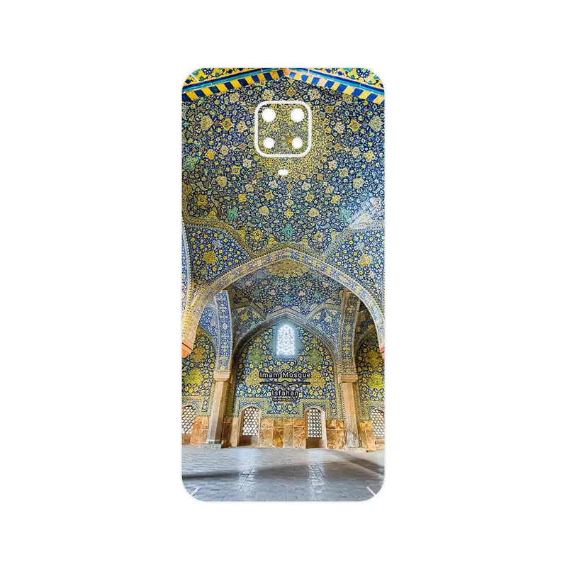 برچسب پوششی ماهوت مدل Imam Mosque in Isfahan مناسب برای گوشی موبایل شیائومی Redmi Note 9 Pro