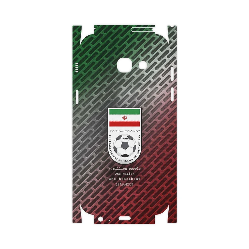 برچسب پوششی ماهوت مدل Iran-National-Football-Team-FullSkin مناسب برای گوشی موبایل سامسونگ Galaxy A3 2017