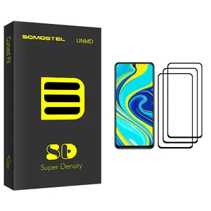 Somastel Sd Glass Screen Protector For Xiaomi Redmi Note 9S Pack Of 3
