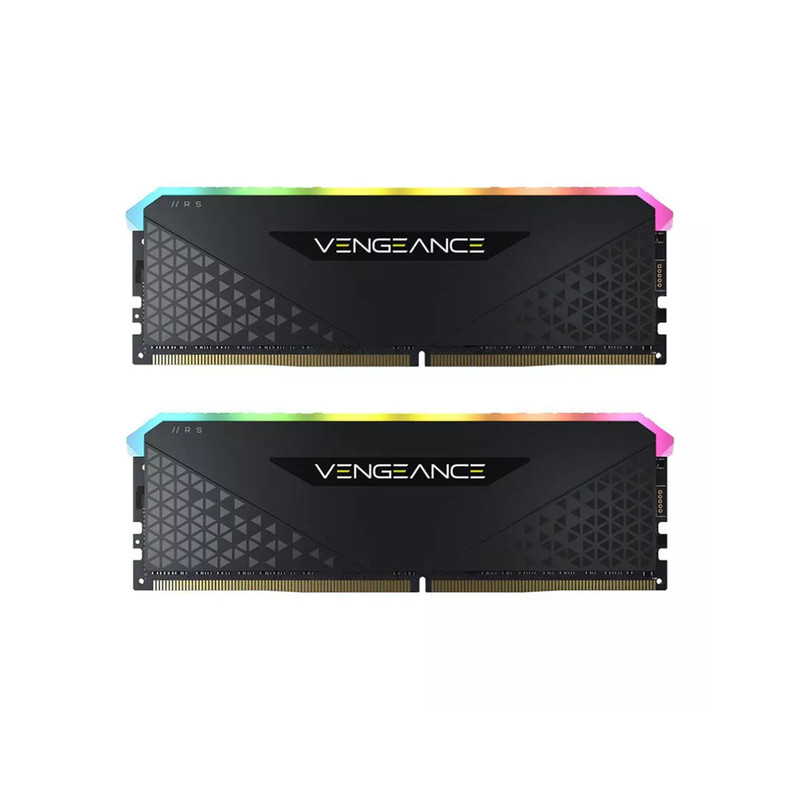 رم دسکتاپ DDR4 دو کاناله 3200 مگاهرتز CL16 کورسیر مدل Vengeance RGB Pro RS ظرفیت16 گیگابایت