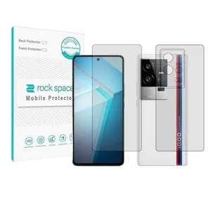 Rock space HyGEL model hydrogel screen protector suitable for Vivo iQOO 11S mobile phone with back protector