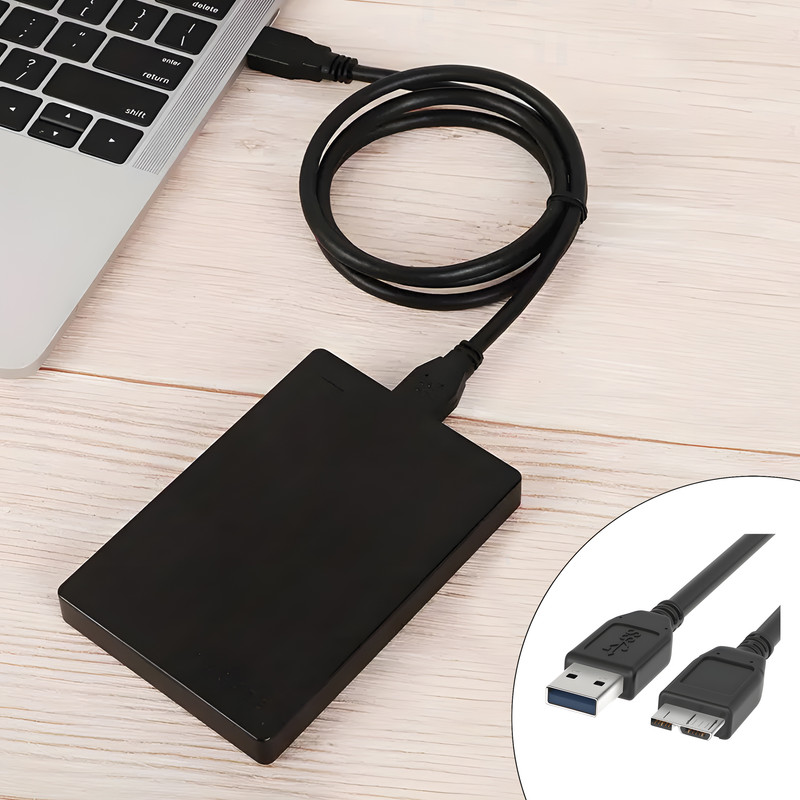 کابل هارد اکسترنال USB 3.0 مدل U3 طول 1.5 متر