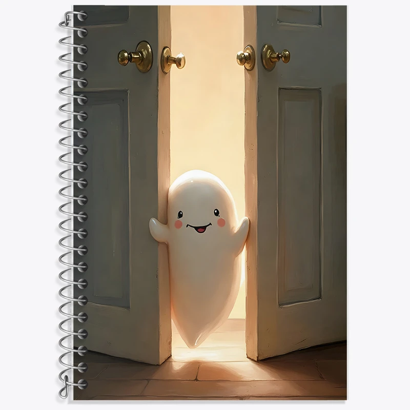 دفتر زبان 50 برگ خندالو مدل سه خط طرح روح کوچولو کد F5532