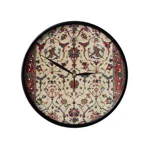 ساعت دیواری مدوپد طرح قالی بیجار مدل C-bijar17