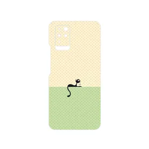 MAHOOT Minimal Internet Cat Icon Cover Sticker for Infinix Note 10