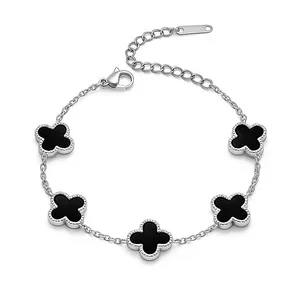 دستبند زنجیری زنانه مدل ونکلیف