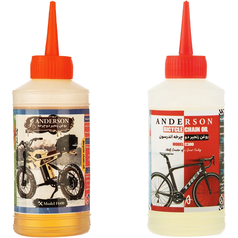 روغن زنجیر دوچرخه اندرسون مدل CF36 حجم 80 میلی لیتر بسته 2 عددی