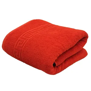 حوله حمام آشنا طرح کلاسیک سایز 80*140 سانتی‌متر