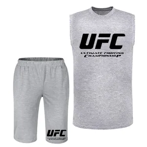 ست تاپ و شلوارک مردانه مدل UFC کد BA 184 T