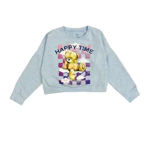 سویشرت دخترانه مدل HAPPY TIME