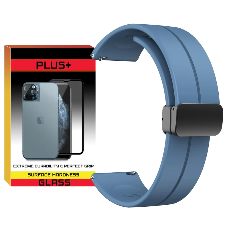 بند پلاس مدل SIC MAG PL مناسب برای ساعت هوشمند سامسونگ Galaxy watch FE 40mm