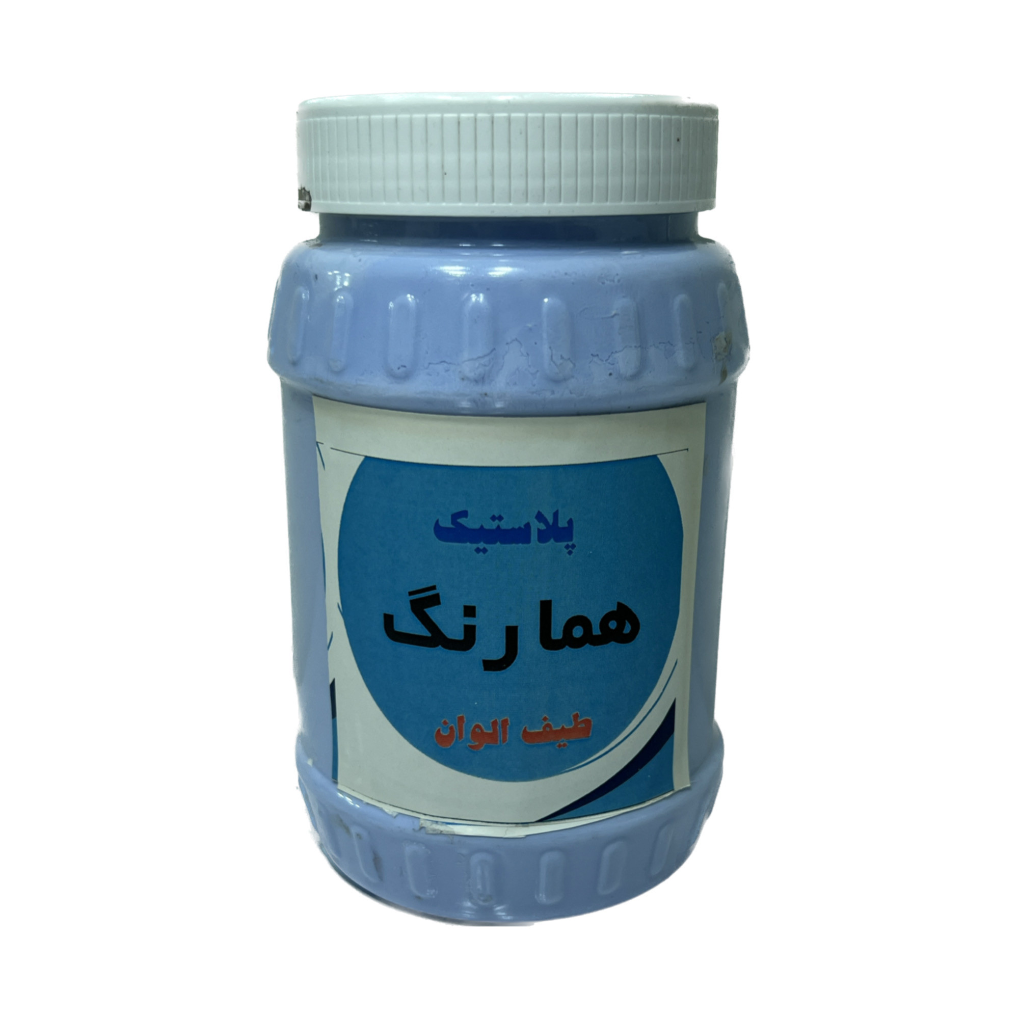 رنگ پلاستیک آبی روشن کد 156 حجم 1000 میلی لیتر