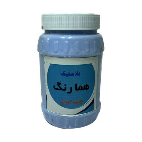 رنگ پلاستیک آبی روشن کد 156 حجم 1000 میلی لیتر