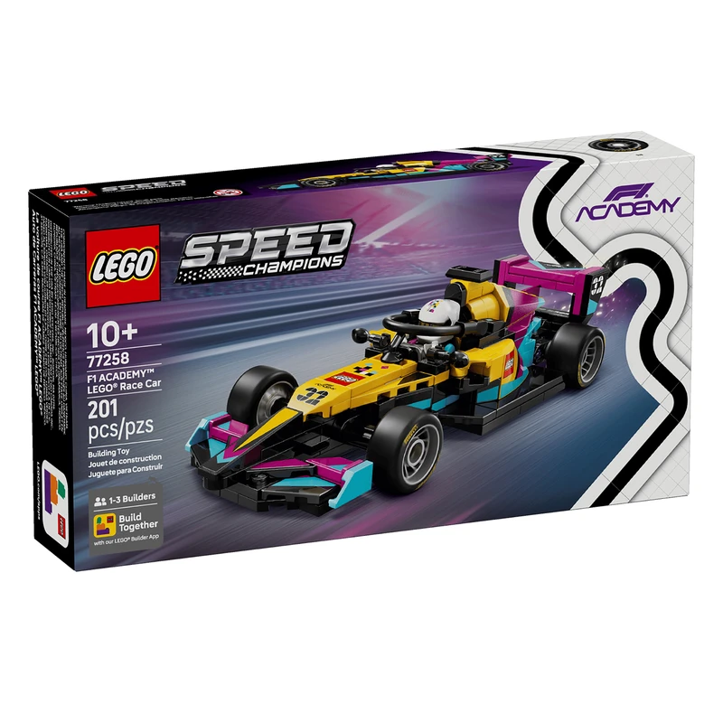 لگو 201 تکه سری اسپید مدل F1 Academy Lego Race Car کد 77258