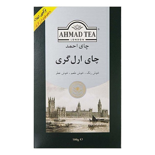 چای ارل گری چای احمد بسته 12 عددی