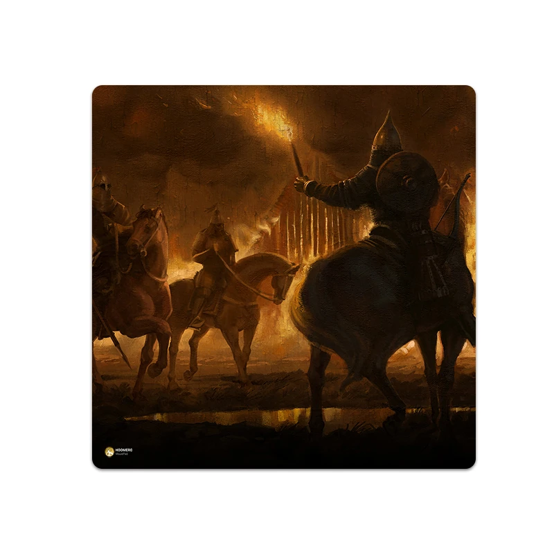 ماوس پد هومرو مدل NX216 طرح بازی Kingdom Come سایز 40x40 سانتی‌متر