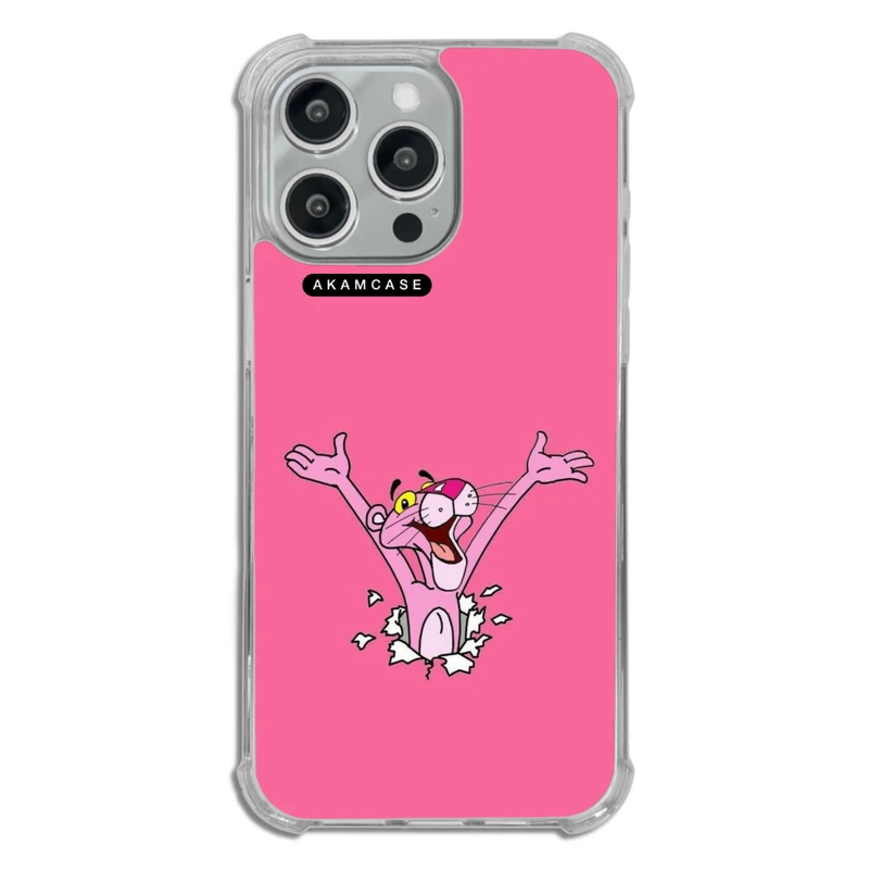 کاور آکام مدل AMC-WTA15PROMAX-PINK PANTHER5 مناسب برای گوشی موبایل اپل iPhone 15 Pro Max