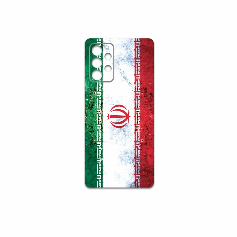 برچسب پوششی ماهوت مدل Iran-Flag-1 مناسب برای گوشی موبایل سامسونگ Galaxy A52 5G