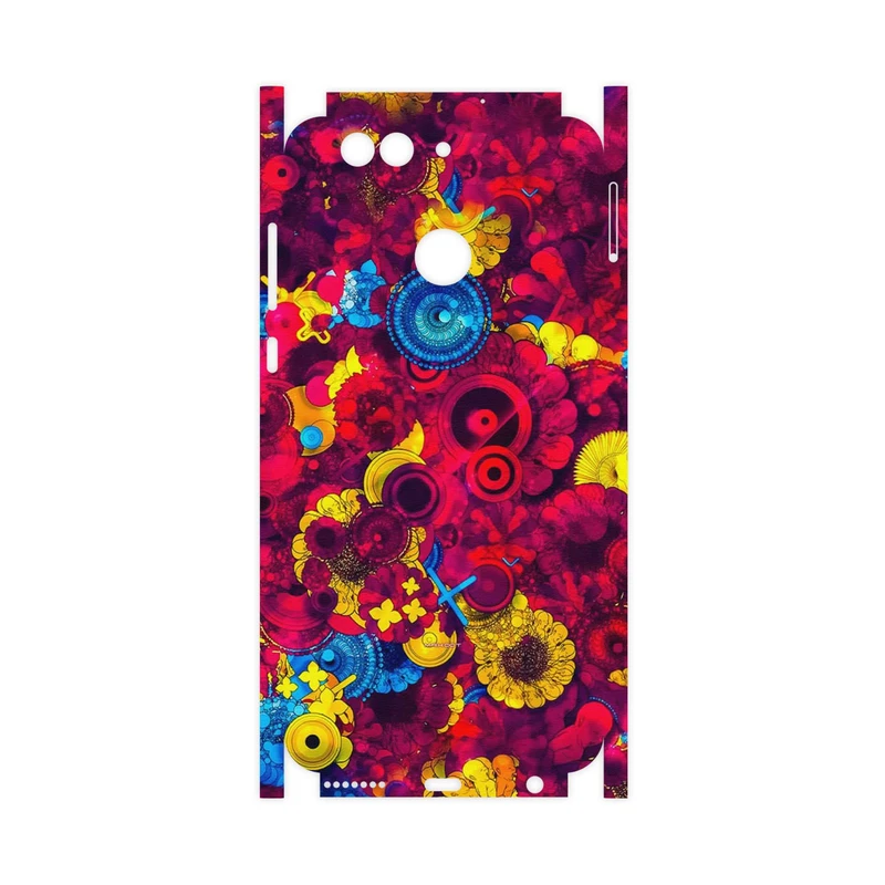 برچسب پوششی ماهوت مدل Vector Flower Garden Digital Art-FullSkin مناسب برای گوشی موبایل هوآوی Nova 2 Plus