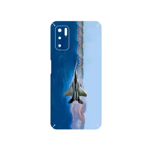 MAHOOT Fighter plane F15 Cover Sticker for Xiaomi Redmi Note 10 5G