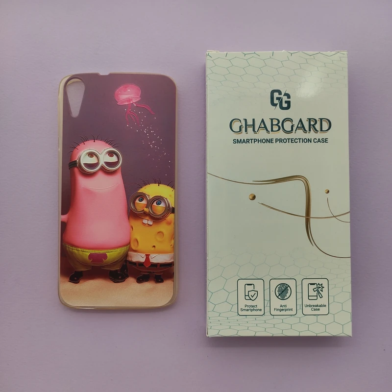 کاور قاب گارد مدل ژله ای دخترانه مناسب برای گوشی موبایل اچ تی سی 830 Desire