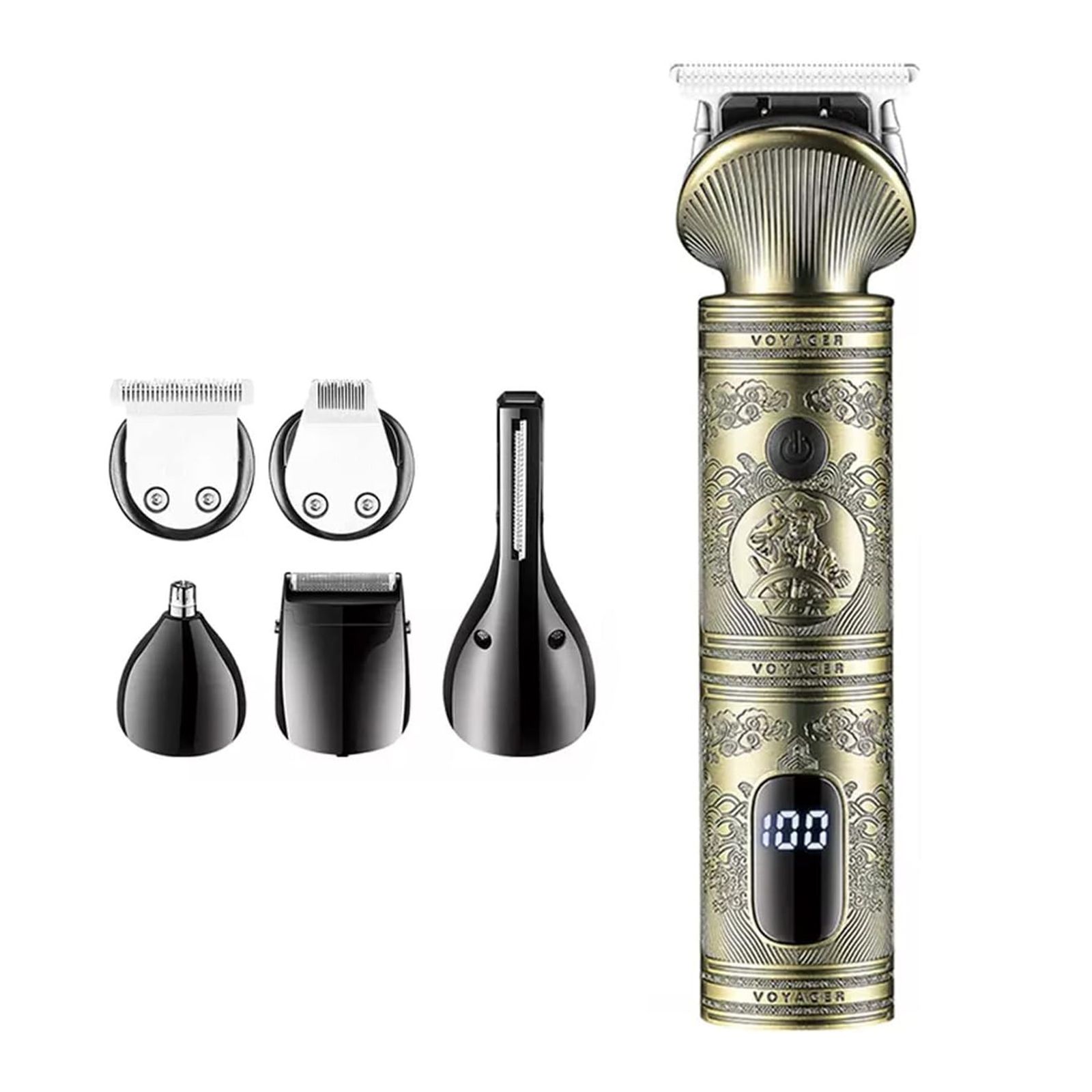 ماشین اصلاح موی سر و صورت وی جی ار مدل 6 کاره کد v-106 -  - 10