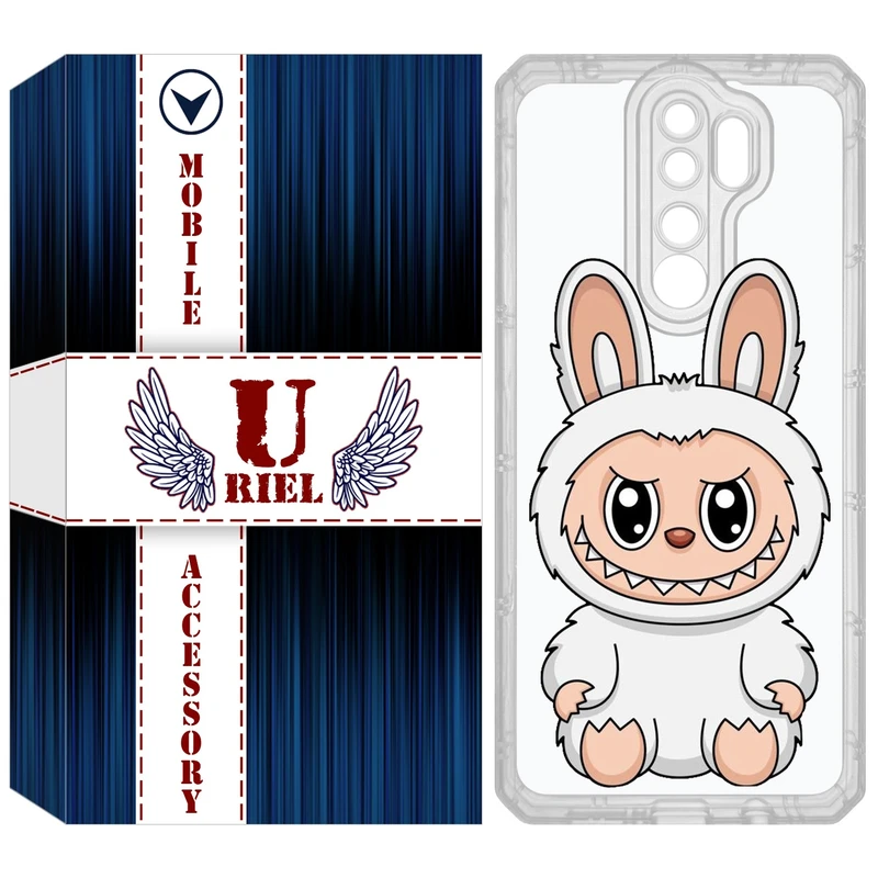کاور یوریل مدل Clear کد 113 طرح لبوبو مناسب برای گوشی موبایل شیائومی Redmi Note 8 Pro