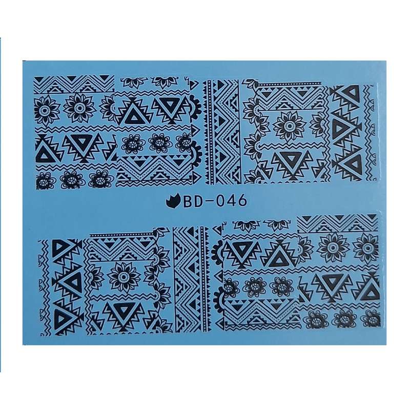 برچسب لنز ناخن کد L322