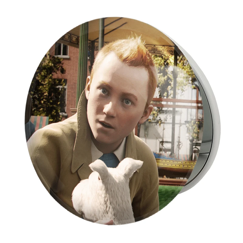 آینه جیبی خندالو طرح ماجراهای تن تن مدل تاشو کد 27978 