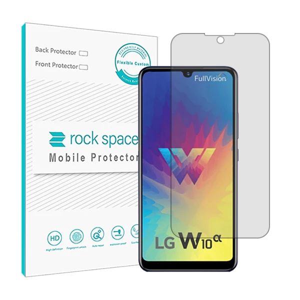 محافظ صفحه نمایش شفاف راک اسپیس مدل Hygel مناسب برای گوشی موبایل ال جی W10 Alpha 