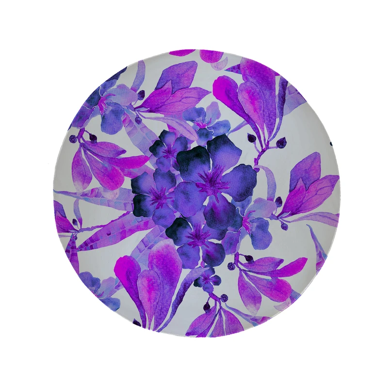 پادری مدل دایره طرح گل کد 5438 سایز 90 × 90 سانتی متر 