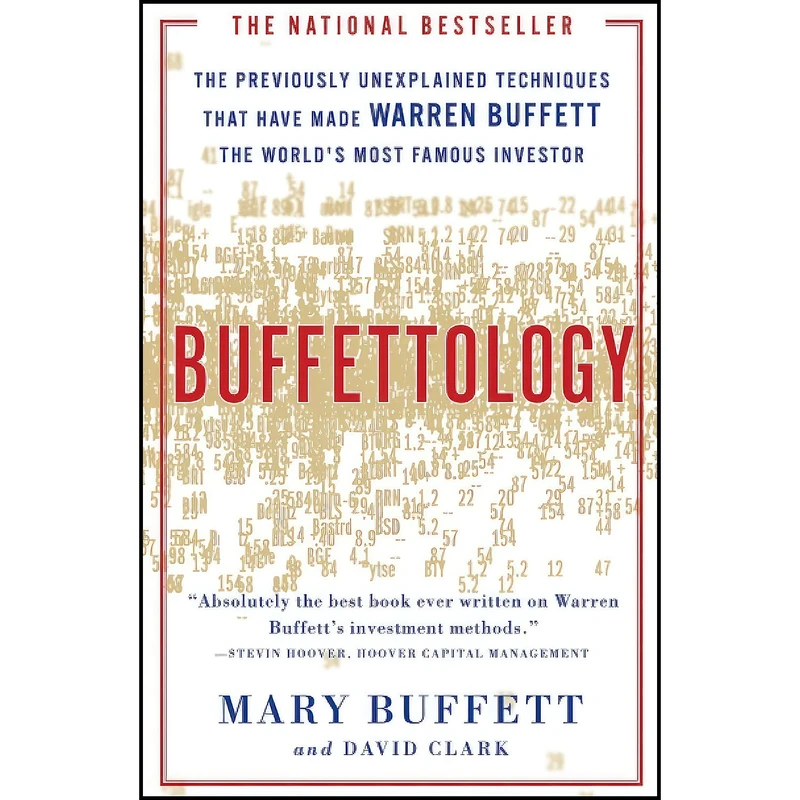 کتاب Buffettology اثر Mary Buffett and David Clark انتشارات بله