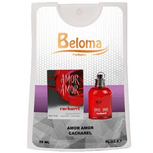 عطر جیبی زنانه بلوما مدل آمور آمور کاشارل حجم 20 میلی لیتر