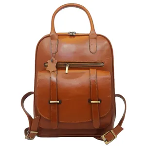 کوله پشتی چرم طبیعی کد C_10002