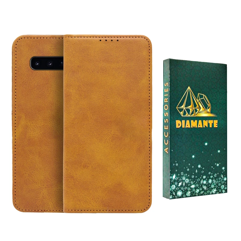 کیف کلاسوری دیامانته مدل Spark Gn مناسب برای گوشی موبایل سامسونگ Galaxy S10 Plus