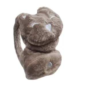 گوش گیر زمستانی بچگانه مدل گربه