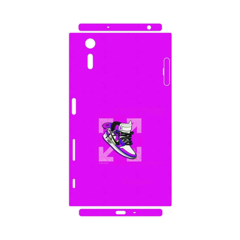 برچسب پوششی ماهوت مدل Nike Air Sneaker Digital Art-FullSkin مناسب برای گوشی موبایل سونی Xperia XZ