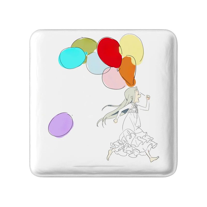 مگنت خندالو طرح میکو هونما انیمه آنوهانا مدل مربعی کد 31992