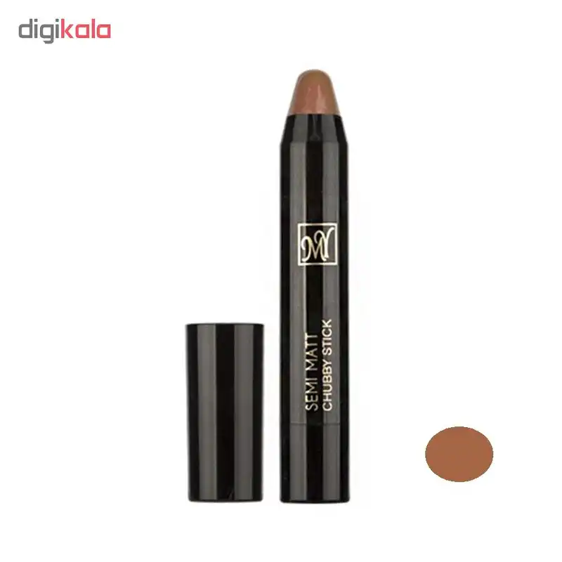 رژ لب مدادی مای مدل SEMI MATT سری Black Diomond شماره 11