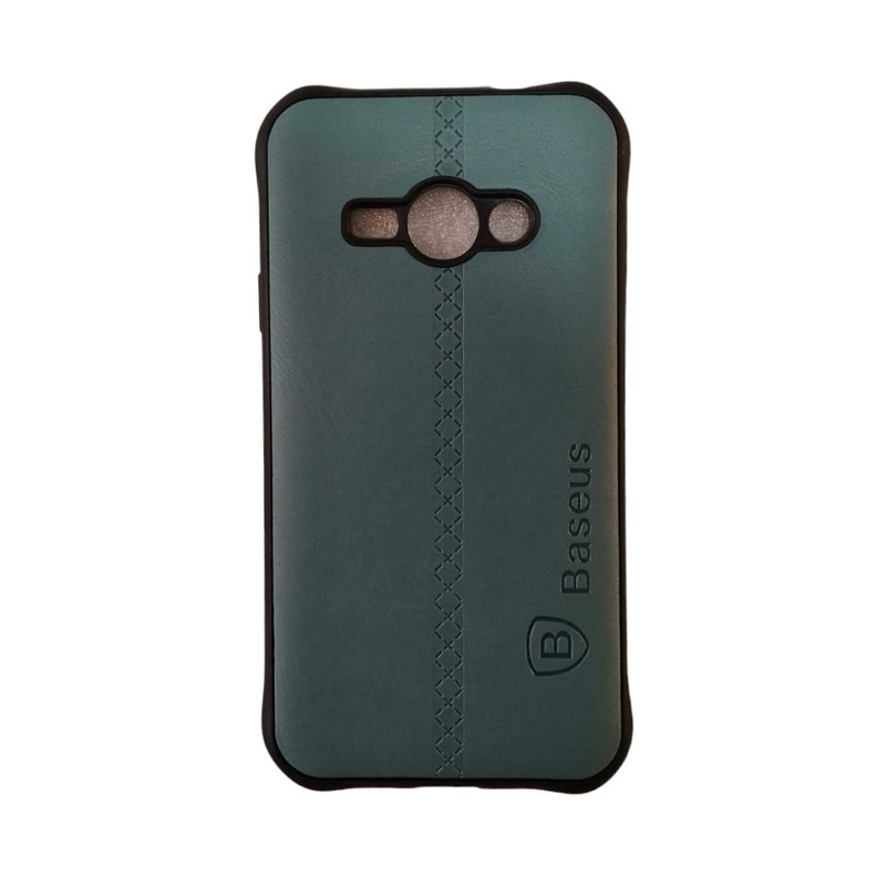 کاور مدل چرمی مناسب برای گوشی موبایل سامسونگ Galaxy J1 Ace /J110