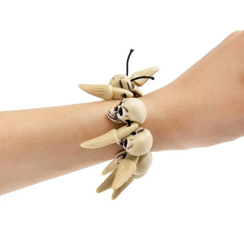 دستبند مدل استخوان و جمجمه